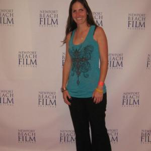 NEWPORT BEACH, CA - APRIL 26: Writer/Actress Kristi Vetica attends the Newport Beach Film Festival (NBFF)- Premiere Of 'In Security' - Newport Beach, California; Apr 26