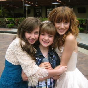 Piper Reese with Bella Thorne r and Ryan Newman L at the 31st Annual Young Artist Awards 2010