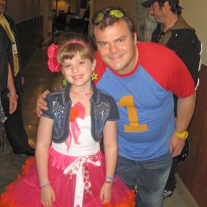 Jack Black and Piper Reese at the 2011 Nickelodeon Kids Chioce Awards