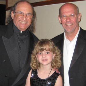 Piper Reese with Joel Zwick and Charles Martin Smith at the 2009 Palm Beach International Film Festival
