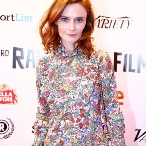 Rebecca Calder attends the premiere of Love Me Do at The 23rd Raindance Film Festival Piccadilly London