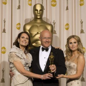 Sally Ledger Kim Ledger and Kate Ledger accept the award on behalf of Heath Ledger for his performance by an actor in a supporting role for his role in The Dark Knight Warner Bros backstage during the live ABC Television network of the 81st Annual Academy Awards from the Kodak Theatre in Hollywood CA Sunday February 22 2009