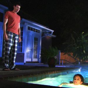Craig Welzbacher and Mayra Leal in Playing House 2010