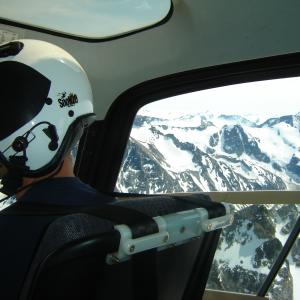Steve Gray on mountain flight