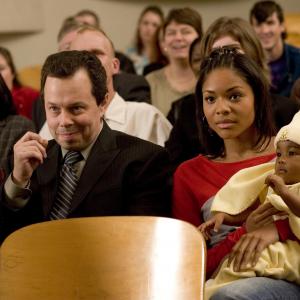 Still of Curtis Armstrong and Erica Hubbard in Akeelah and the Bee (2006)