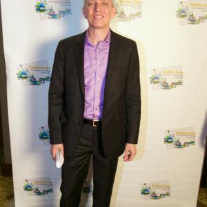 Actor Kelly Karavites on the Red Carpet at the 2014 Golden Door International Film Festival Jersey City NJ September 20 2014