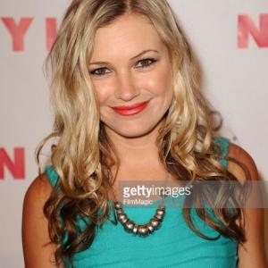 Actress Saskia Hampele attends the NYLON Magazine 13th anniversary celebration at Smashbox West Hollywood on April 10 2012 in West Hollywood California