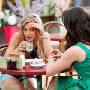 Still of Saskia Hampele and Ashleigh Brewer in Neighbours