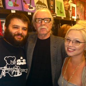 Edward Payson with John Carpenter and Chelsie Baker