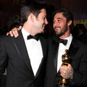 Scott Cooper and Ryan Bingham at event of The 82nd Annual Academy Awards (2010)