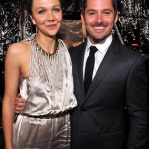 Scott Cooper and Maggie Gyllenhaal at event of Crazy Heart 2009