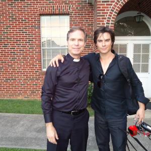 Randall Taylor and Ian Somerhalder on The Vampire Diaries