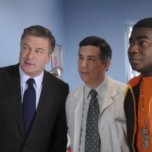Still of Alec Baldwin, Tracy Morgan and Chris Parnell in 30 Rock (2006)