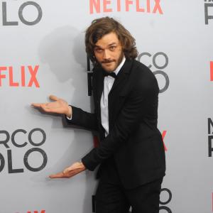 Lorenzo Richelmy at event of Marco Polo 2014
