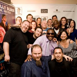 Underbelly Blues cast and crew at the Independent Film Quarterly Film Magazine Film Festival.