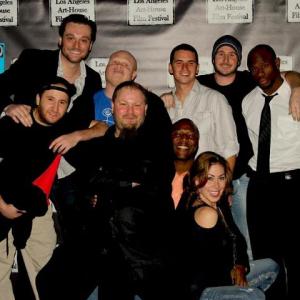 Underbelly Blues cast and crew at the L.A. Arthouse Film Festival.