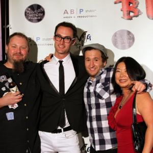 Phil Messerer and Ben Stranahan at the Underbelly Blues premiere
