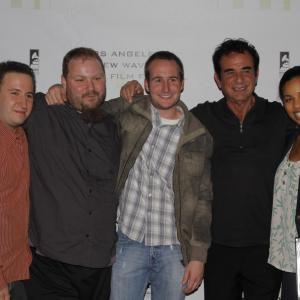 Phil Messerer, Ben Stranahan, Tony Tarantino, and Seamus Reed at the L.A. International New Wave Film Festival.