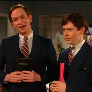 Still of Dave Foley and Mark McKinney in The Kids in the Hall (1988)