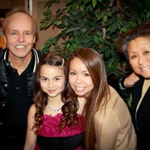 Jacquelyn(Krista Murphy) at her Touchback Premiere with Pal's Diner(featured in movie) owners and daughter Ashlee