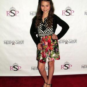 Jacquelyn on red carpet at preOscar Beauty and Style event 2012