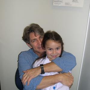 Jacquelyn and Eric Roberts on set of Intent due to come out April 2011