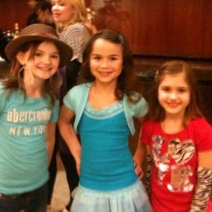 ( pictured From Left to right) Morgan Lily, Jacquelyn and Elle.. Jan 28, 2010 WB Studio Screening of 