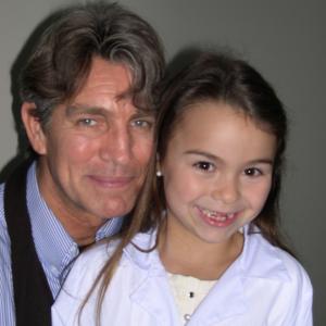 Jacquelyn and Eric Roberts from set of Intent played her dad in film