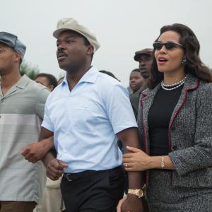 Still of Carmen Ejogo and David Oyelowo in Selma 2014
