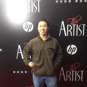 Stephen Lin at The Artist NYC Premiere