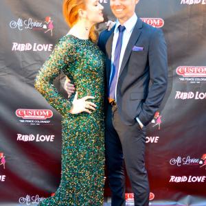 Rabid Love premiere Los Angeles 2013 with Paul J Porter