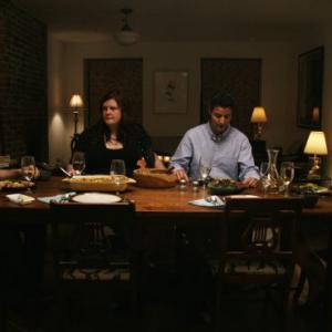 Yuval Boim, Stacie Theon, Craig Glantz and Monic Knight in a still from Sundance short Abbie Cancelled.