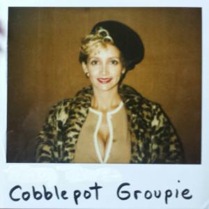 Lena Banks on Batman Returns - as Cobblepot Groupie - wardrobe Polaroid