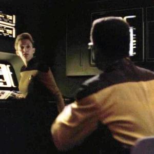 Star Trek The Next Generation  Episode The Cost Of Living  Lena Banks with LaVar Burton