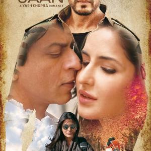 Shah Rukh Khan, Katrina Kaif and Anushka Sharma in Jab Tak Hai Jaan (2012)