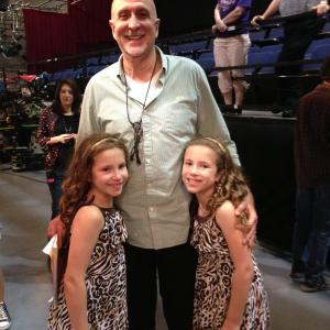 On set of See Dad Run with executive producer Nat Bernstein 2013