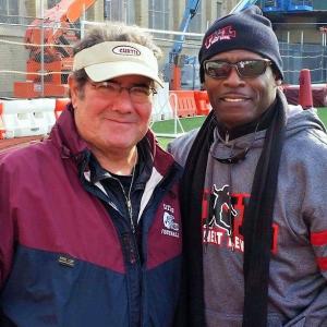 Vernon Turner and his high school football coach Fred Olivieri