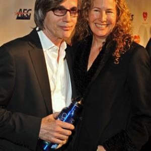 Jackson Browne and Dianna Cohen