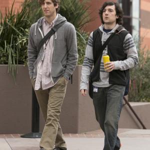 Still of Thomas Middleditch and Josh Brener in Silicon Valley 2014
