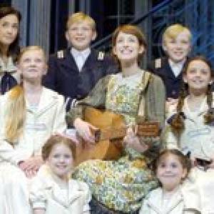 Piers Stubbs performing with Connie and the rest of the cast of The Sound Of Music