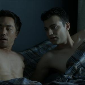 Still of Teddy Chen Culver and Aidan Bristow in Eat With Me 2014