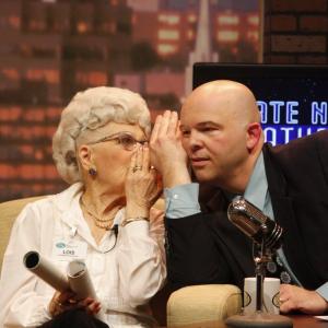 Sharing secrets with Lois Bodoky Hot Dog Lady on episode 99 of Late Night Saturday with Tim Kavanagh
