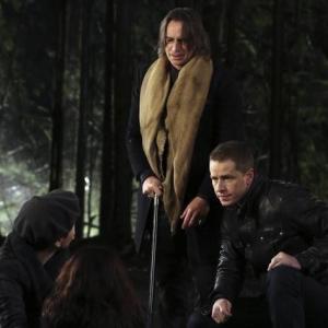Still of Robert Carlyle Ginnifer Goodwin and Josh Dallas in Once Upon a Time 2011