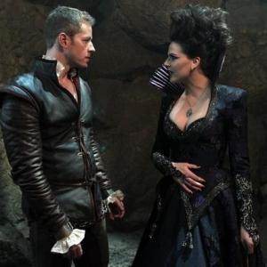 Still of Lana Parrilla and Josh Dallas in Once Upon a Time 2011