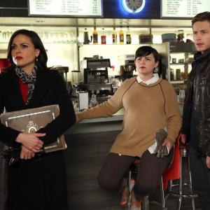 Still of Ginnifer Goodwin Lana Parrilla and Josh Dallas in Once Upon a Time 2011