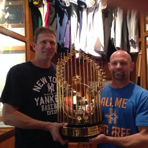 New York Yankees World Series Champion Pitcher Brian Boehringer  Producer of Stealing Home Andy Meyer