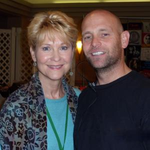 Andy and Dee Wallace hard at work..