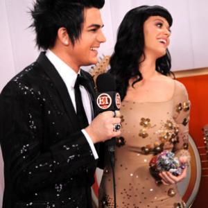 Adam Lambert and Katy Perry