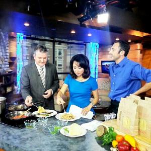 Live Cooking Demo on CTV Canada. Yes I cook too!
