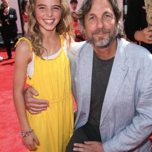 Avalon at The Three Stooges World Premiere in Los Angeles with Peter Farrelly